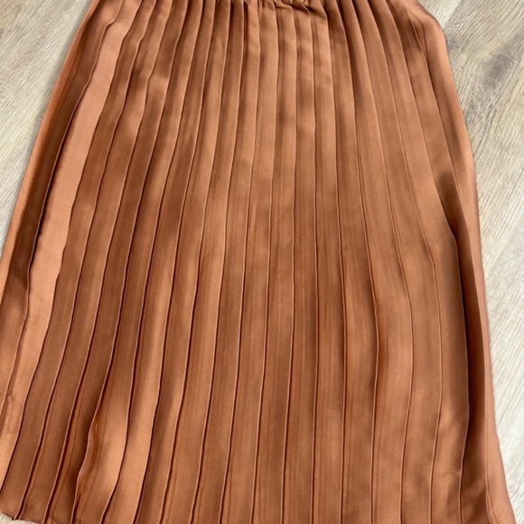 Maison Jules A-Line Pleated Skirt - Picture 2 of 3